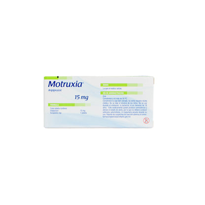 Motruxia Tabletas 15 mg – Antipsicótico