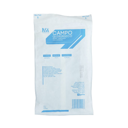 Campo Quirúrgico Desechable c/Adhesivo – Uso Quirúrgico