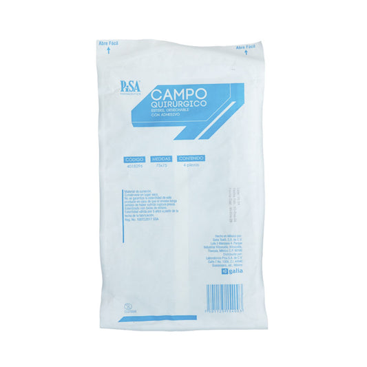 Campo Quirúrgico Desechable c/Adhesivo – Uso Quirúrgico