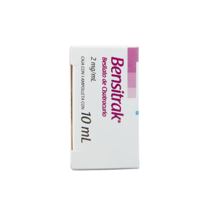 Bensitrak Solución Inyectable 2mg/ml – Relajante Muscular – Farmacia La Paz
