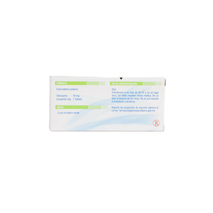Fontanivio Tabletas 10 mg – Antipsicótico