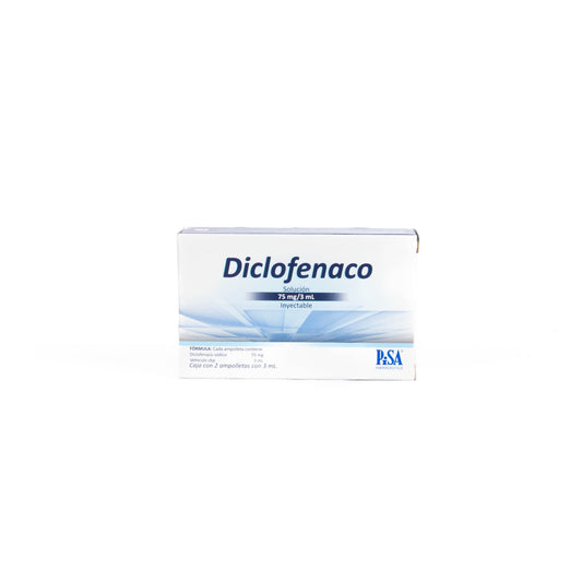 Diclofenaco Iny 75mg/3ml – Antiinflamatorio