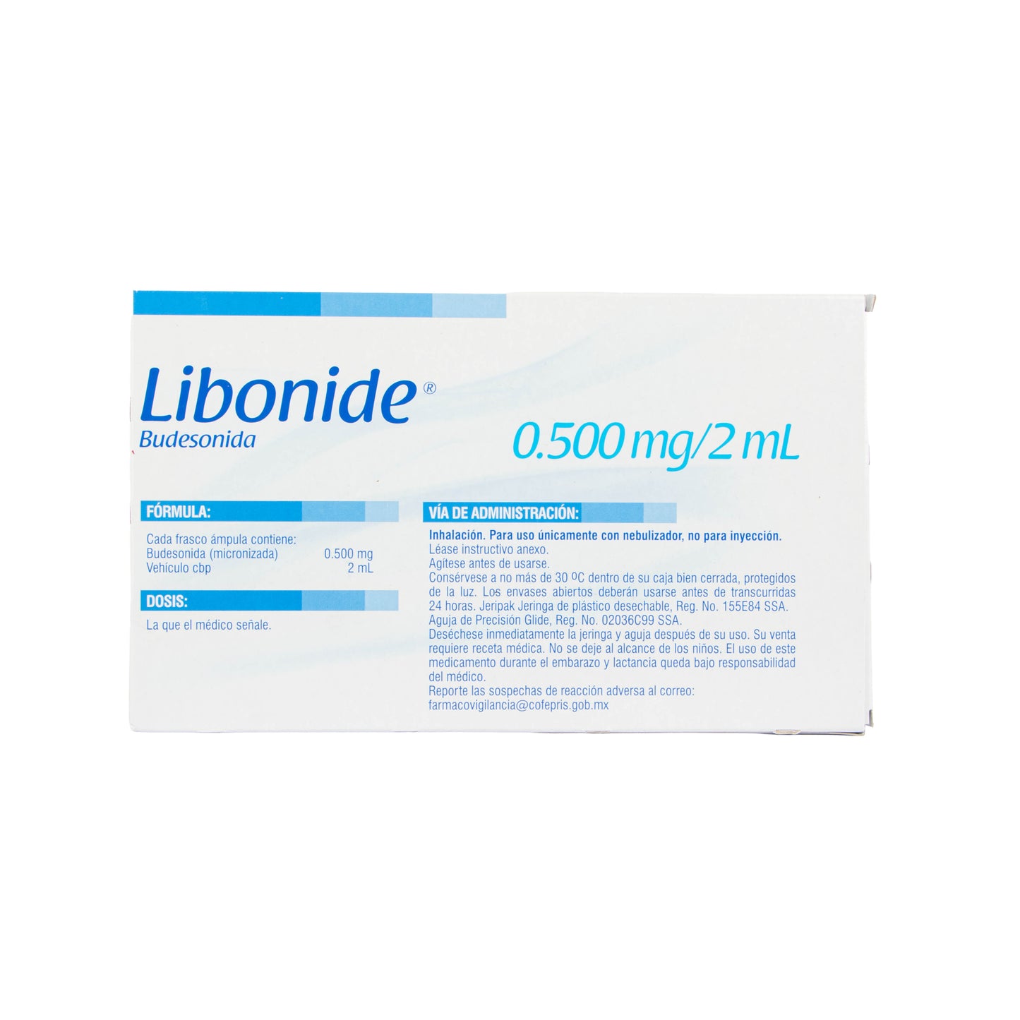 Libonide Solución Inyectable 0.500mg/2ml – Antiinflamatorio
