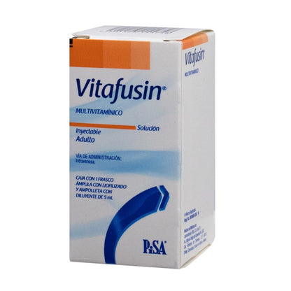 Vitafusin Solución Inyectable 5ml – Multivitamínico