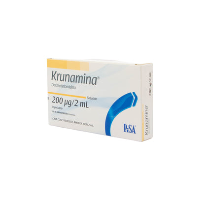 Krunamina SI 200mcg Solución Inyectable – Sedación