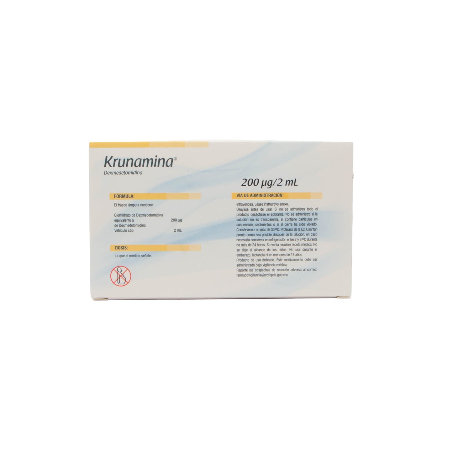 Krunamina SI 200mcg Solución Inyectable – Sedación