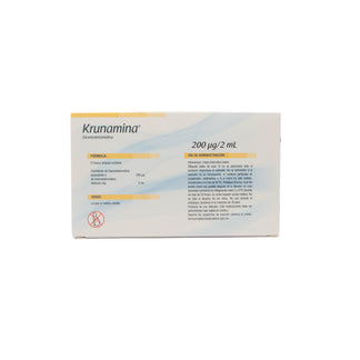 Krunamina SI 200mcg Solución Inyectable – Sedación – Farmacia La Paz