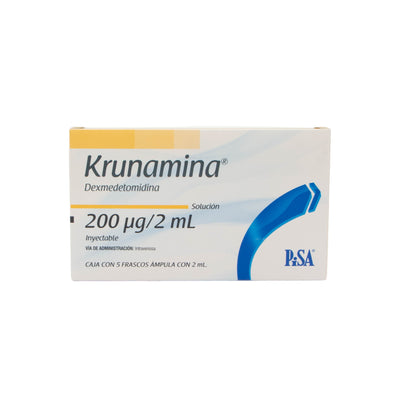 Krunamina SI 200mcg Solución Inyectable – Sedación