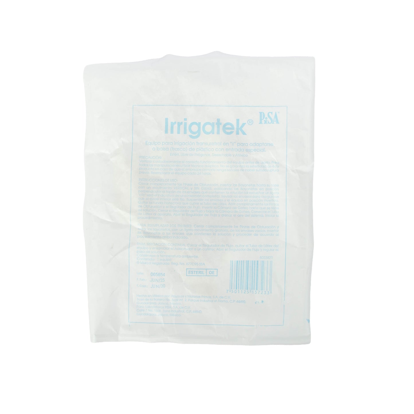 IRRIGATEK 2 VIAS P/BOLSA – Accesorios Médicos