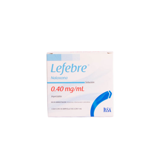 LEFEBRE 0.4MG Ampolla – Antídoto Opioides