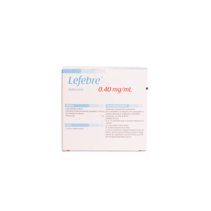 LEFEBRE 0.4MG Ampolla – Antídoto Opioides