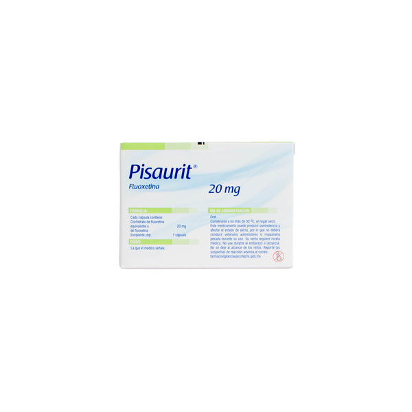 PISAURIT Cápsulas 20 mg – Antidepresivo