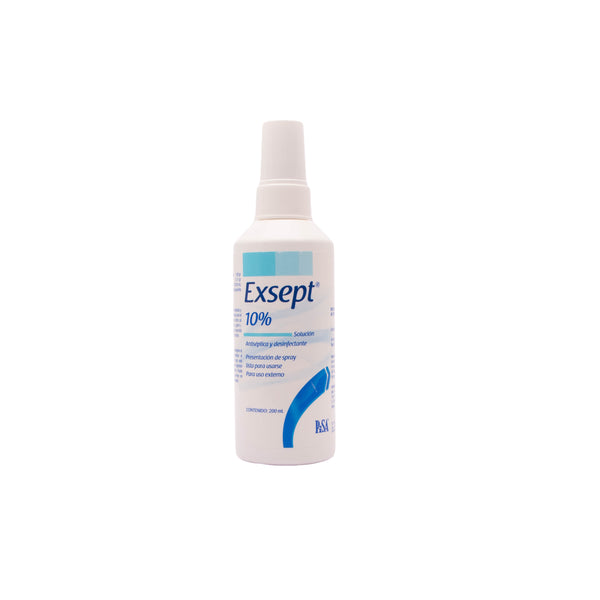EXSEPT 10% Spray Antiséptico – Material Curación