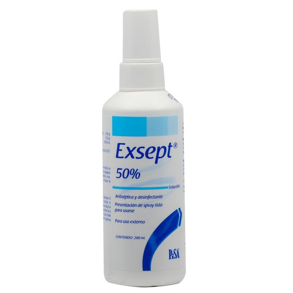 Exsept 50% Spray, Antiséptico, C/ 200 mL