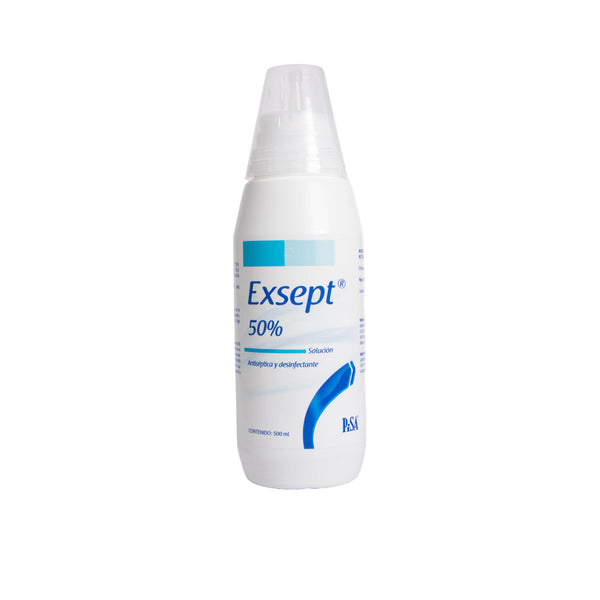 EXSEPT 50% Solución Antiséptica 500ml – Antiséptico