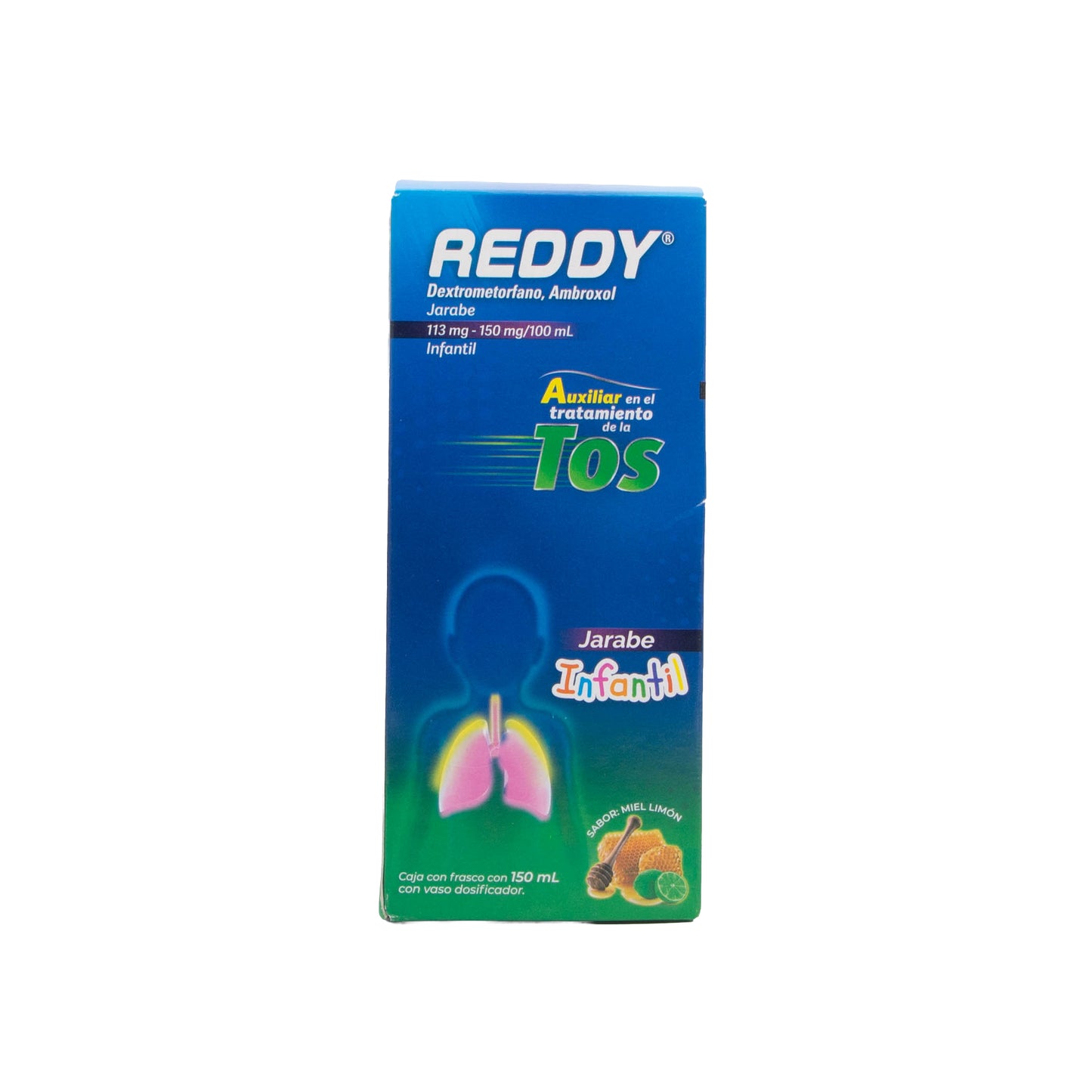 Reddy Jarabe 113mg/150mg 150ml – Alivio de la Tos