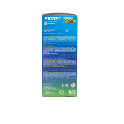 Reddy Jarabe 225mg/225mg 150ml – Alivio de la Tos