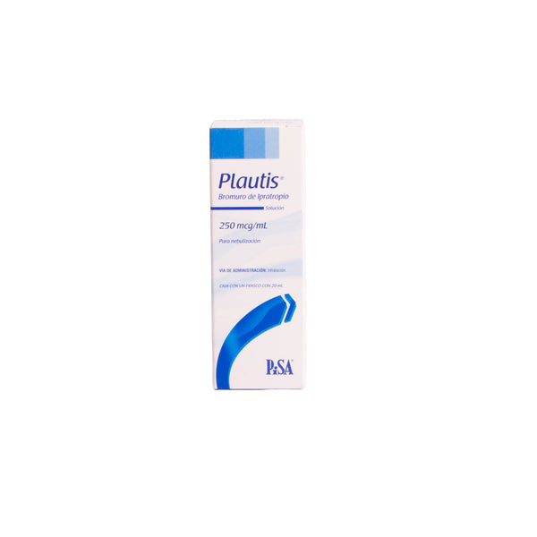 Plautis Solución 25mg/100ml – Nebulización