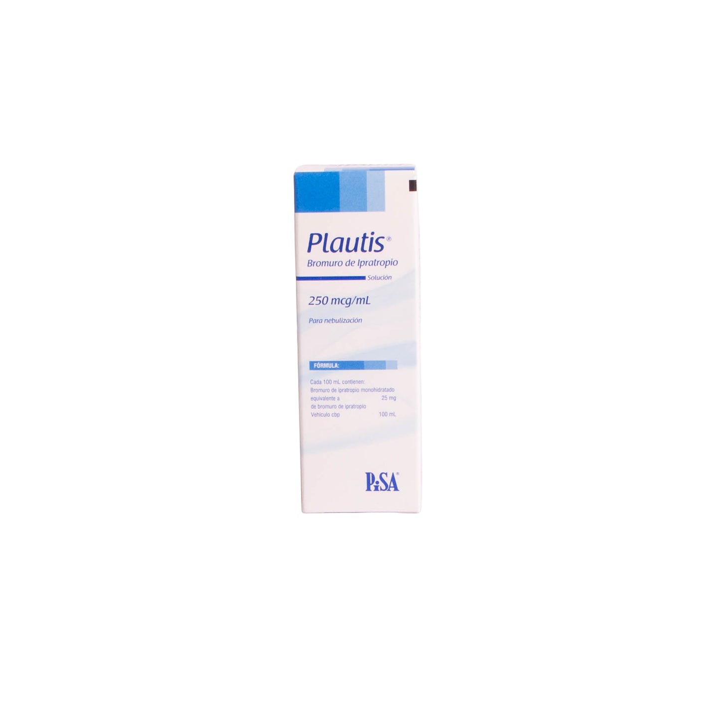 Plautis Solución 25mg/100ml – Nebulización