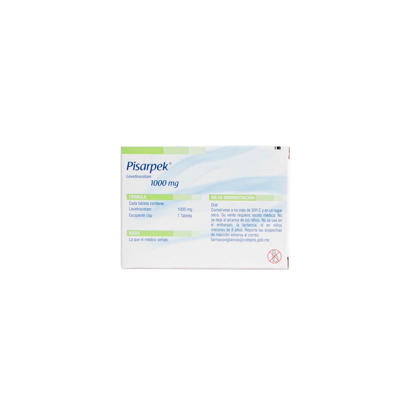 PISARPEK Tabletas 1000mg – Antiepiléptico