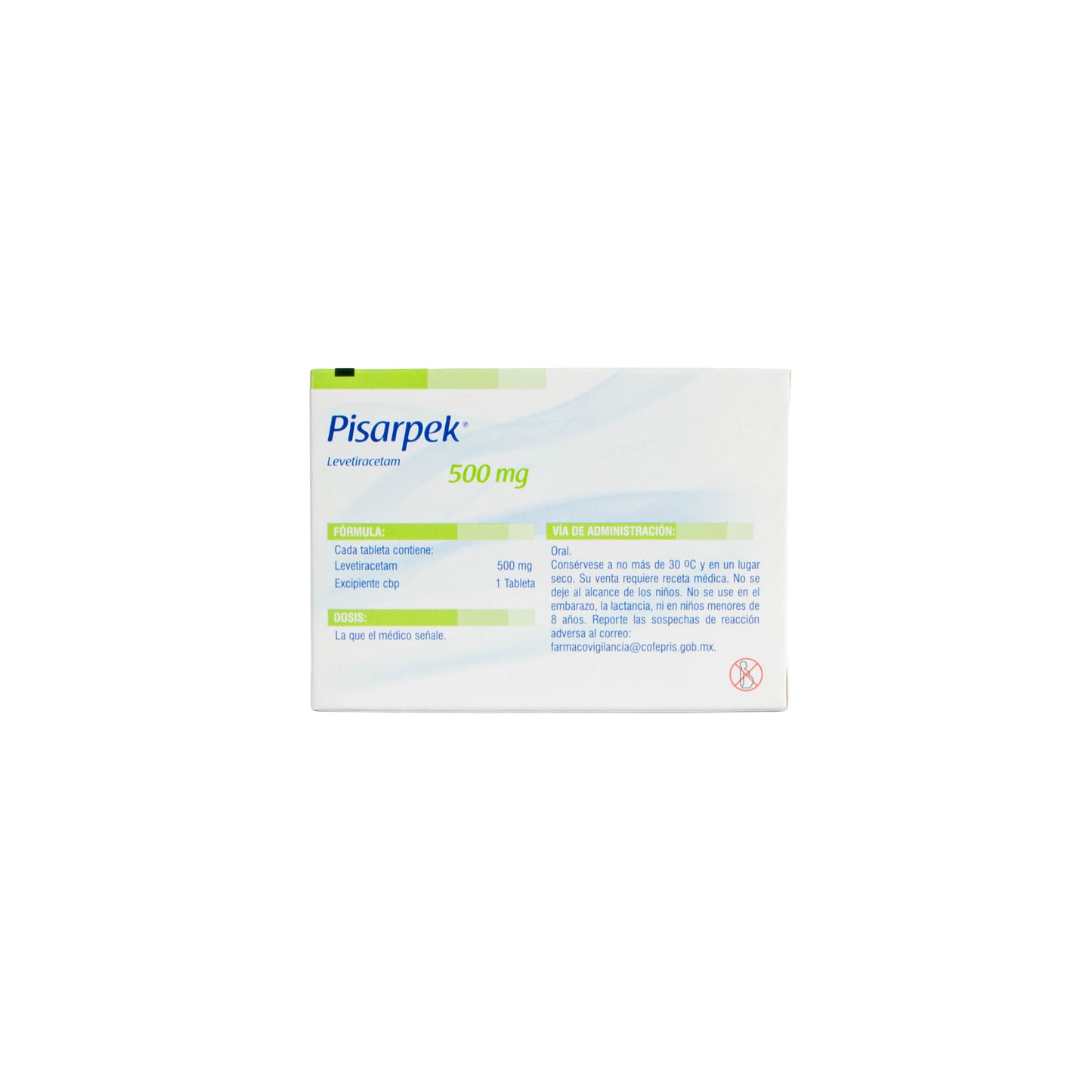 PISARPEK Tabletas 500mg – Antiepiléptico