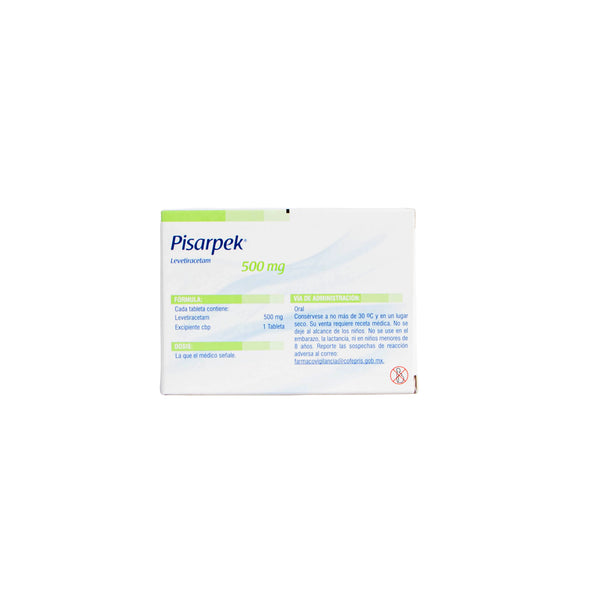 PISARPEK Tabletas 500mg – Antiepiléptico