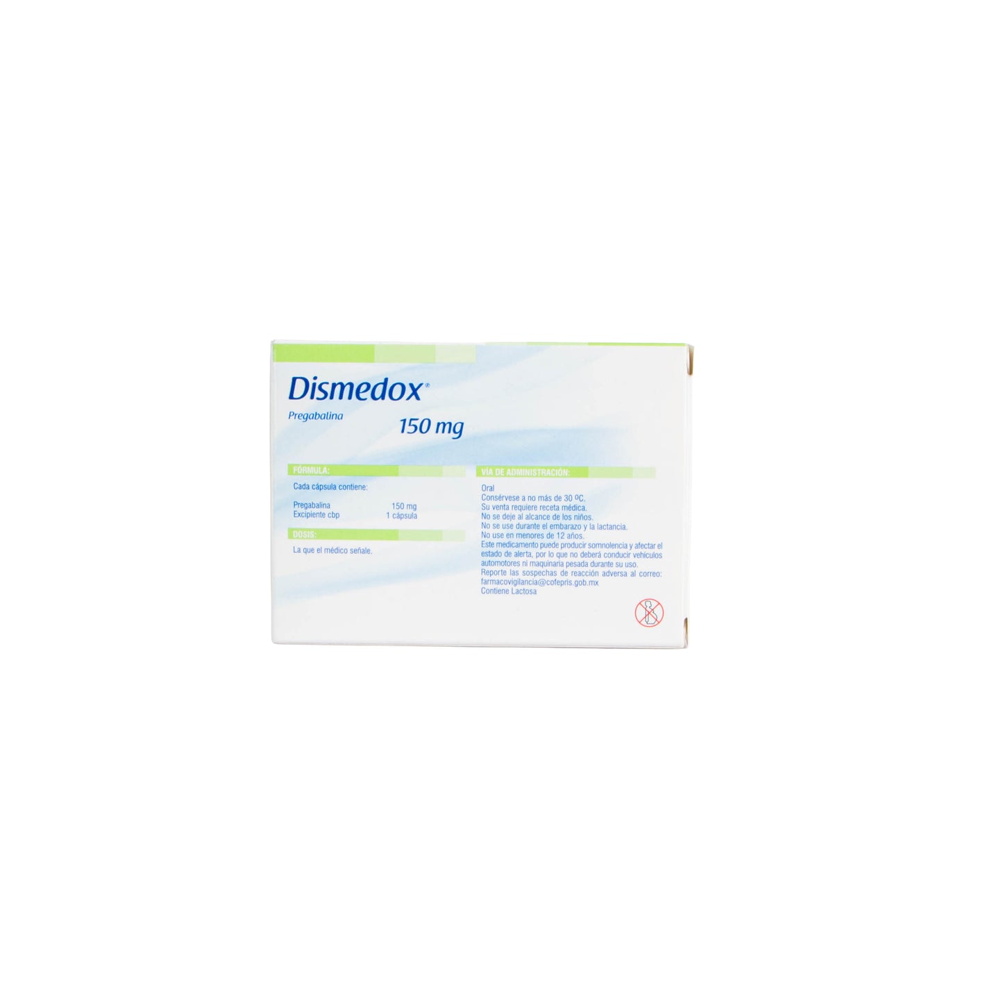 DISMEDOX 150MG C/14 CAP – Anticonvulsivo