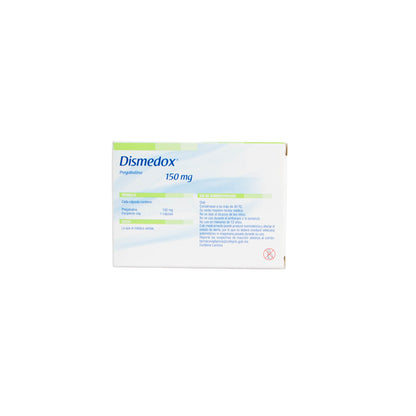 DISMEDOX 150MG C/14 CAP – Anticonvulsivo