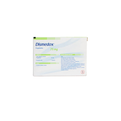 DISMEDOX 75MG C/14 CAP – Neuropatía
