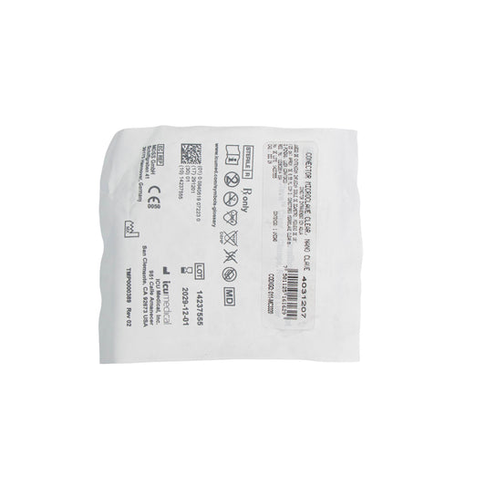 Microclave con Ext Micro 25cm 2Vía – Terapia de Infusión