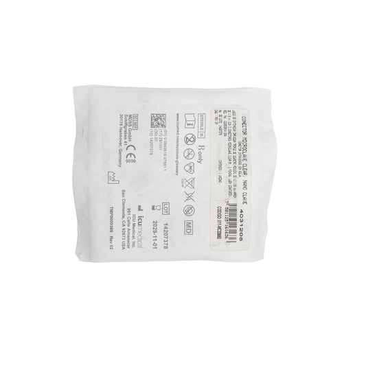 Microclave c/Ext Micro 30cm 3Vías – Terapia de Infusión