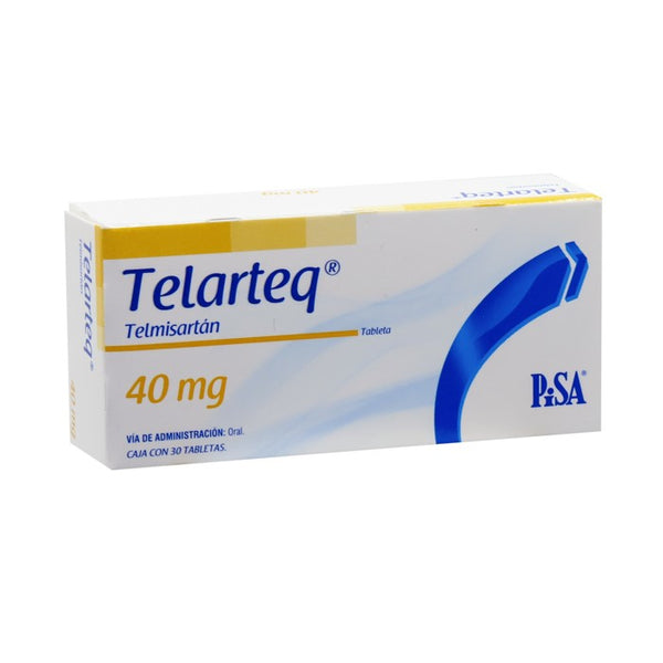 Telarteq Tabletas 40 mg – Antihipertensivo