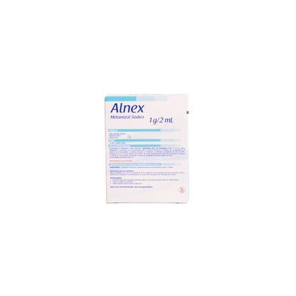ALNEX Solución Inyectable 1g/2ml – Analgésico