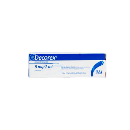 Decorex Solución Inyectable 8mg/2ml – Antiinflamatorio