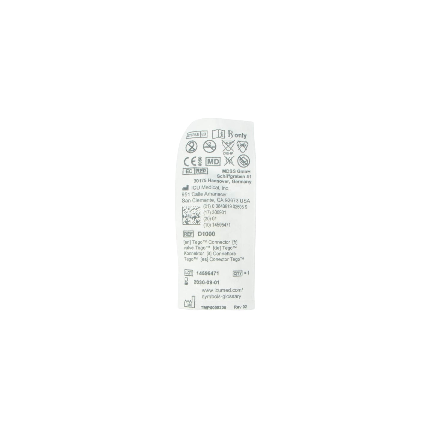 Conector Tego p/Hemodiálisis Sin Aguja – Accesorios