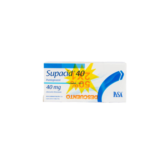 SUPACID Tabletas 40 mg – Antiácido