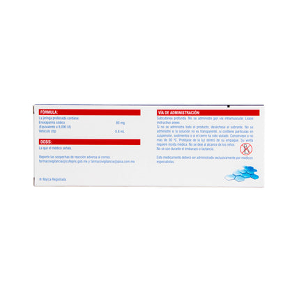 Bolentax Solución Inyectable 80mg – Anticoagulante