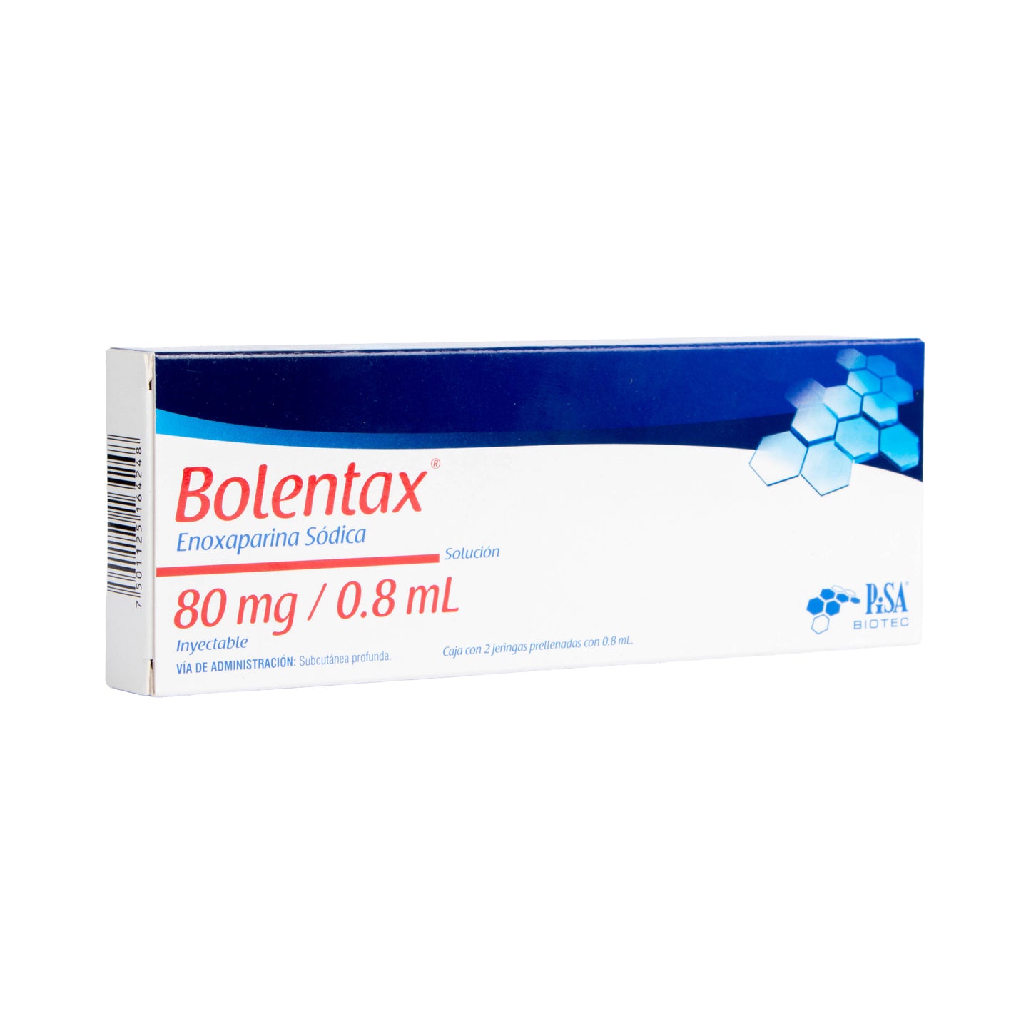 Bolentax Solución Inyectable 80mg – Anticoagulante