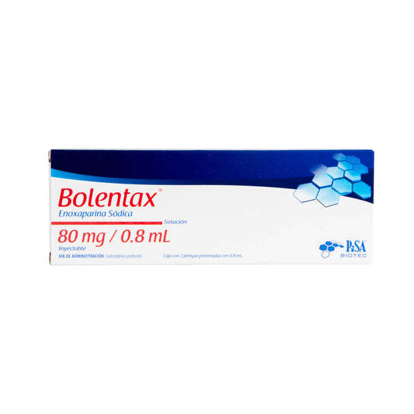Bolentax Solución Inyectable 80mg – Anticoagulante