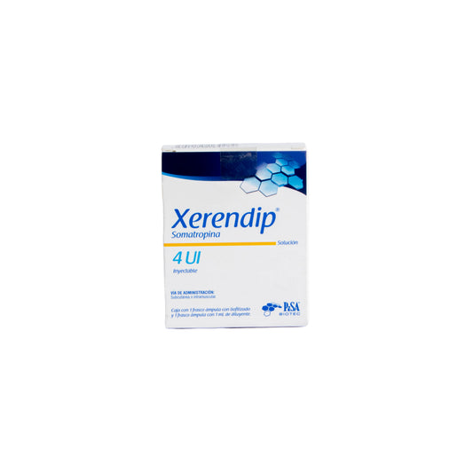 XERENDIP Solución Inyectable 4UI – Hormona de Crecimiento