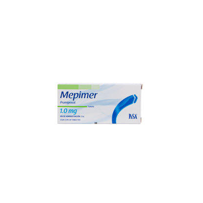 MEPIMER Tabletas 1.0mg – Tratamiento Parkinson