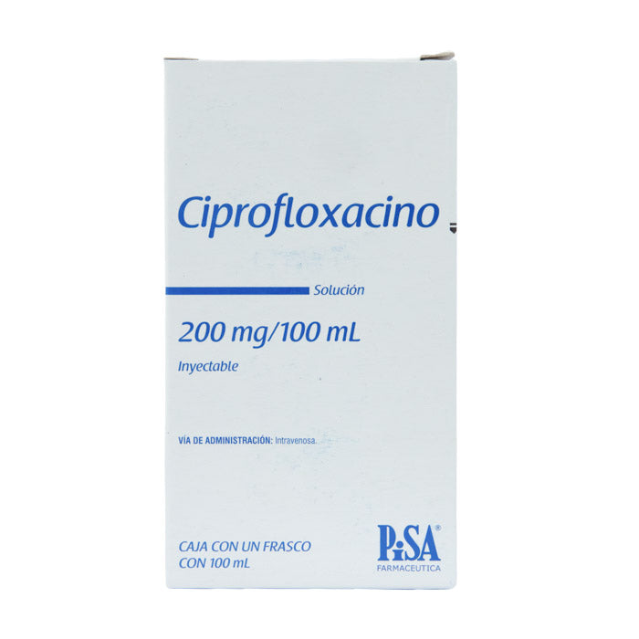Ciprofloxacino Solución 200mg/100ml – Antibiótico