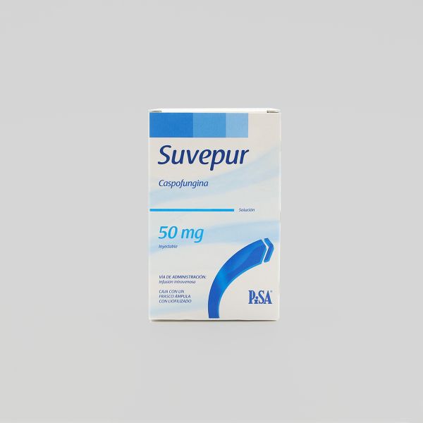 Sevepur 50 mg, Capofungina, Caj. c/1 Fco. Ámp. S.I.