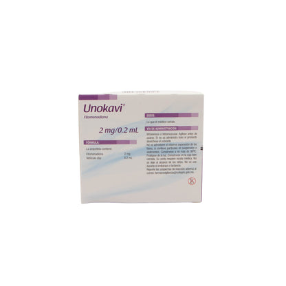 Unokavi Solución Inyectable 2mg/0.2ml – Hemostático