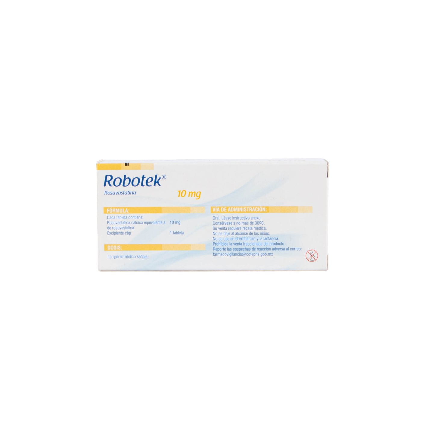 Robotek Tabletas 10mg – Control Colesterol