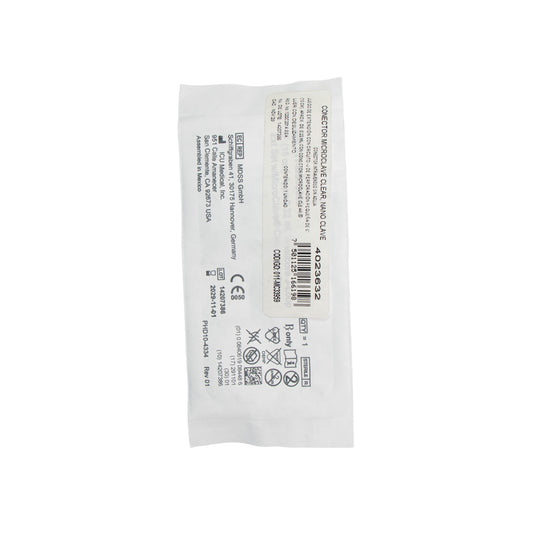 Microclave Clear C/Ext15cm Micro 1 Vía – Terapia de Infusión