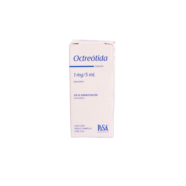 Octreotida Solución Inyectable 1mg/5ml – Uso Médico