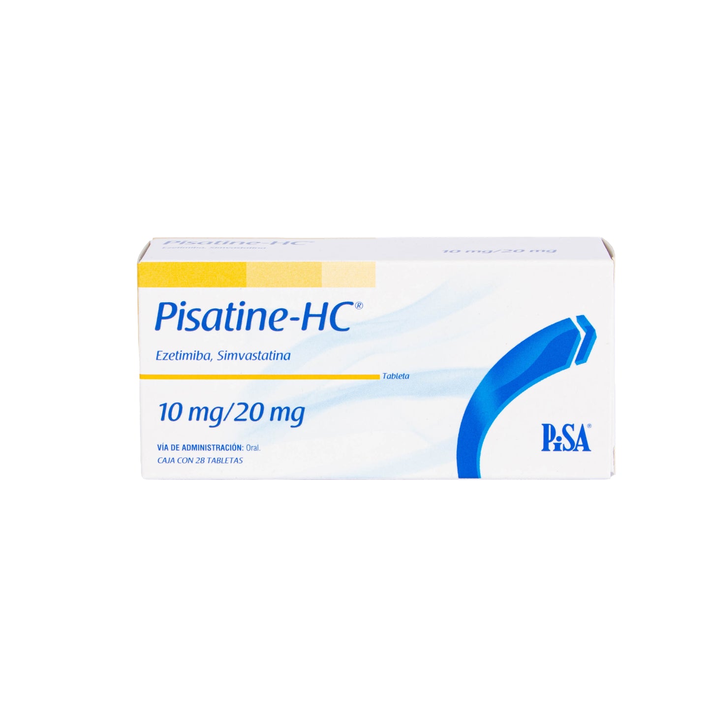PISATINE-HC Tabletas 10mg/20mg – Colesterol