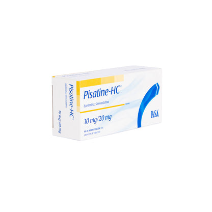 PISATINE-HC Tabletas 10mg/20mg – Colesterol