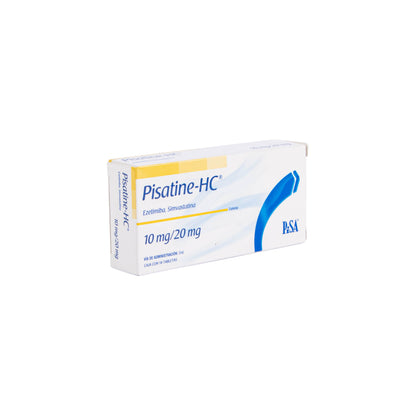 PISATINE-HC Tabletas 10mg/20mg – Control Colesterol